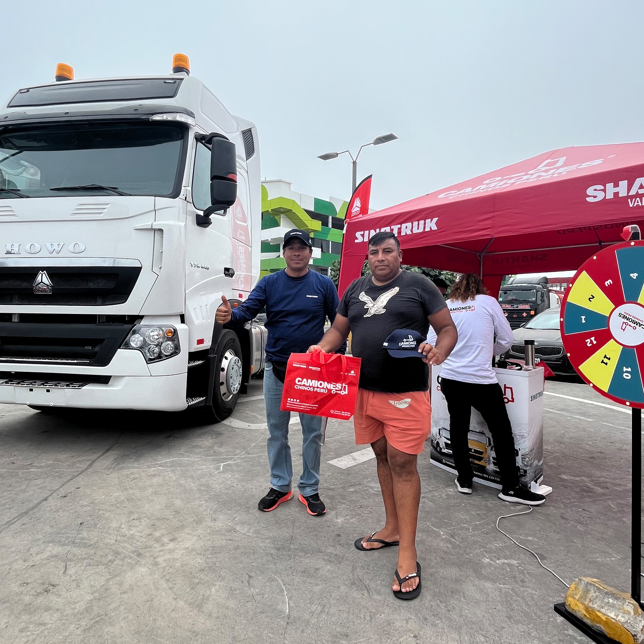 Activaciones Camiones Chinos Perú