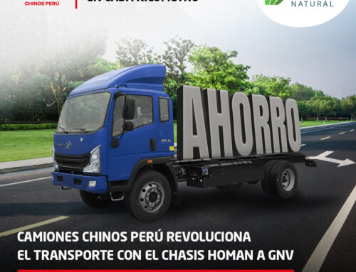 Camiones Chinos Perú, revoluciona el transporte con el chasis HOMAN a GNV: Capacidad y sostenibilidad en cada kilómetro