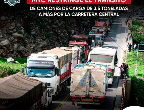 MTC restringe el tránsito de camiones de carga por la Carretera Central : Rutas Alternativas para Semana Santa