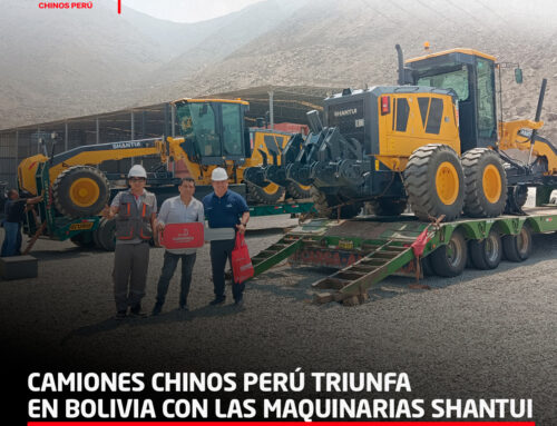 Camiones Chinos Perú, triunfa en Bolivia con las Motoniveladoras de la marca Shantui