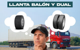 Llantas Balón vs Llantas Duales