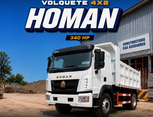 Volquete 4×2 de 12 m³: una alternativa para construcción y transporte