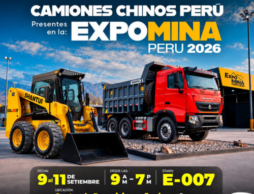 Camiones Chinos Perú presentará su nuevo volquete HOWO T7H y Minicargador SHANTUI SSL5B en EXPOMINA PERÚ 2026